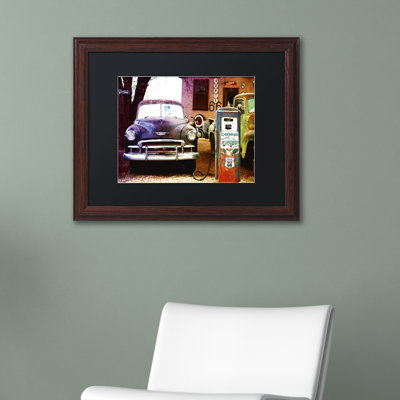 'Gas Station Route 66' Framed Photographic Print
