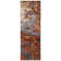 Modern Abstract Machine Washable Non-Slip Rug, Non-Shedding Contemporary Accent Rugs, Low Pile Indoor Carpet for Living Room, Bedroom