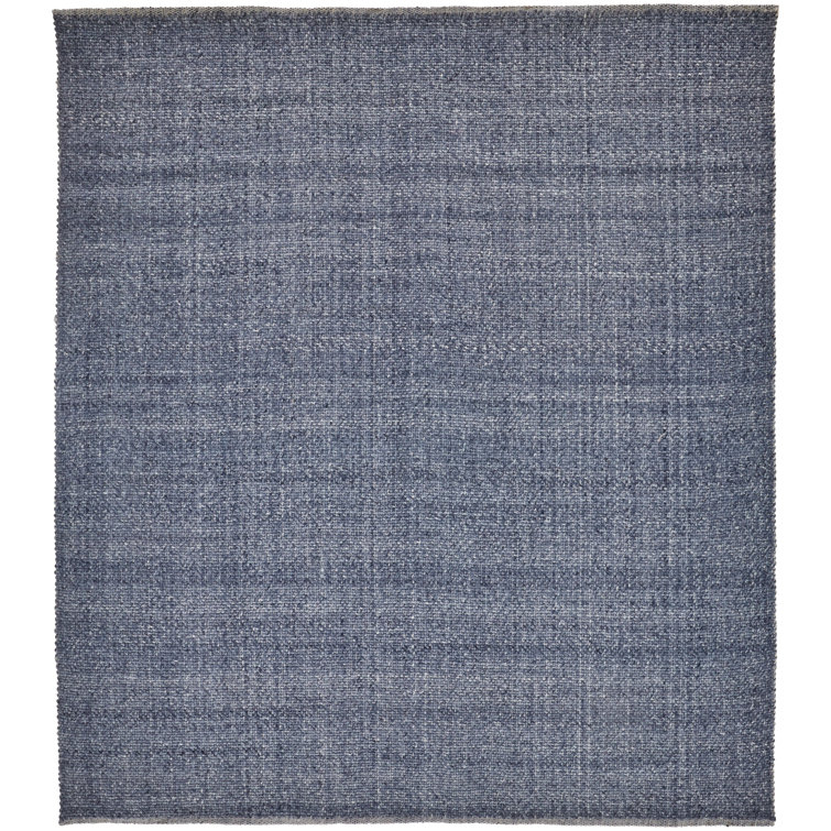 Fleurette Handmade Blue Rug