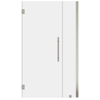 Ultra-E 46" W - 47" W 72" H Single Sliding Frameless Shower Door