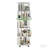 5-tier 360° Rotating Bookshelf With Wheels, Adjustable 2 To 5 Tiers Storage-1657265416