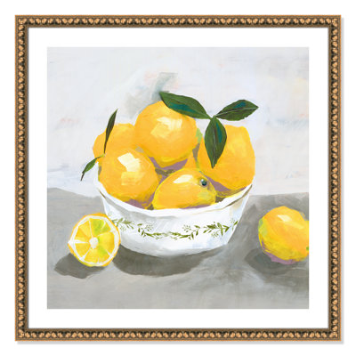 Hayons "Lemons" Painting by Isabelle Z