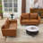 Bobur 58" Wide Faux Leather Loveseat Sofa(Set Of 2)-120924173