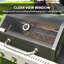 Dakota Fields 4 - Burner Freestanding Propane 6800 BTU BTU Gas Grill with Side Burner and Cabinet