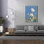 Art mural sur toile Epic Graffiti «White Daisies No Butterfly» par Danhui Nai