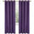 Thermal Insulated Room Darkening Grommet Curtain Panels (Set of 4)-106667159-106667190