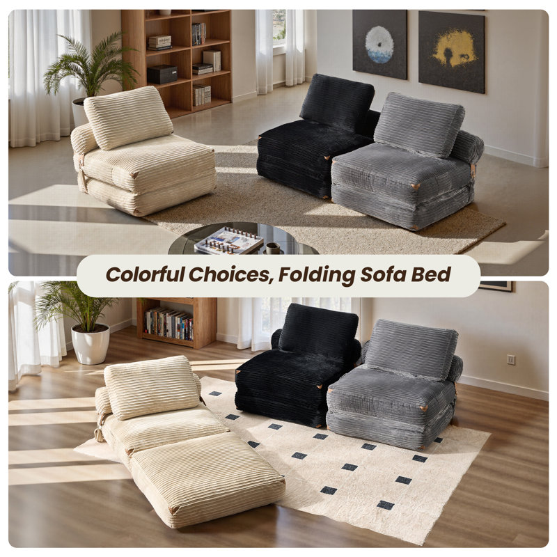 Fauteuil-lit Nathasa, Gris