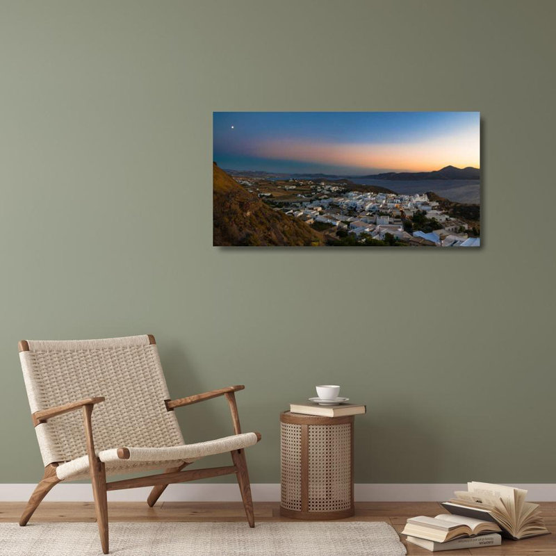 Ebern Designs Kostka, art sur toile tendue de la galerie Kovka, Milos Island, H 22 po x l 40 po