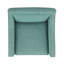 Fauteuil d'appoint Hilga Erica avec garniture cloutée chromée-722825224