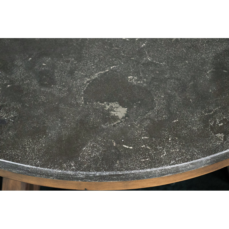 Table basse en bois massif à 4 pieds Tremont