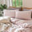 MooMee Pillowcases Envelope Closure 100% Washed Cotton Linen Like Textured Breathable Soft-108202809-108202796