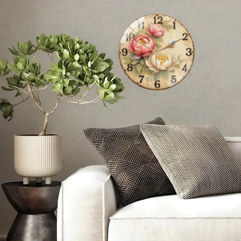 Horloge murale 12 po