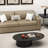 Latitude Run® Caro Leather Upholstered Sofa-374482100