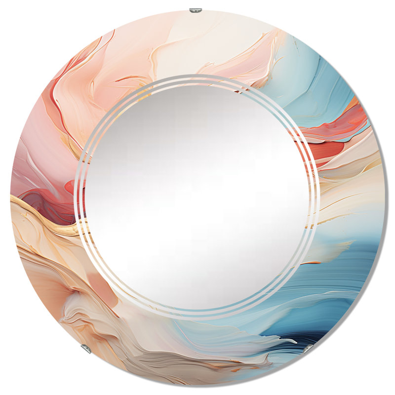 Miroir Laceflower, 32 po x 32 po