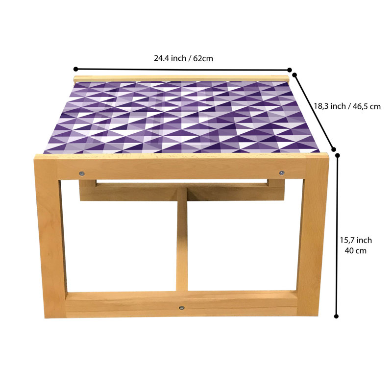 Ipolitas Sled Coffee Table, 62cm H x 46cm W x 40cm D