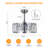 Cladie 18'' Ceiling Fan with Light Kit