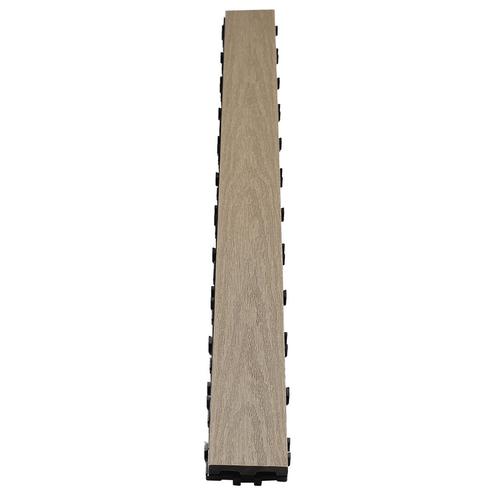 36" x 3" Composite Interlocking Plank (Set of 4) NewTechWood