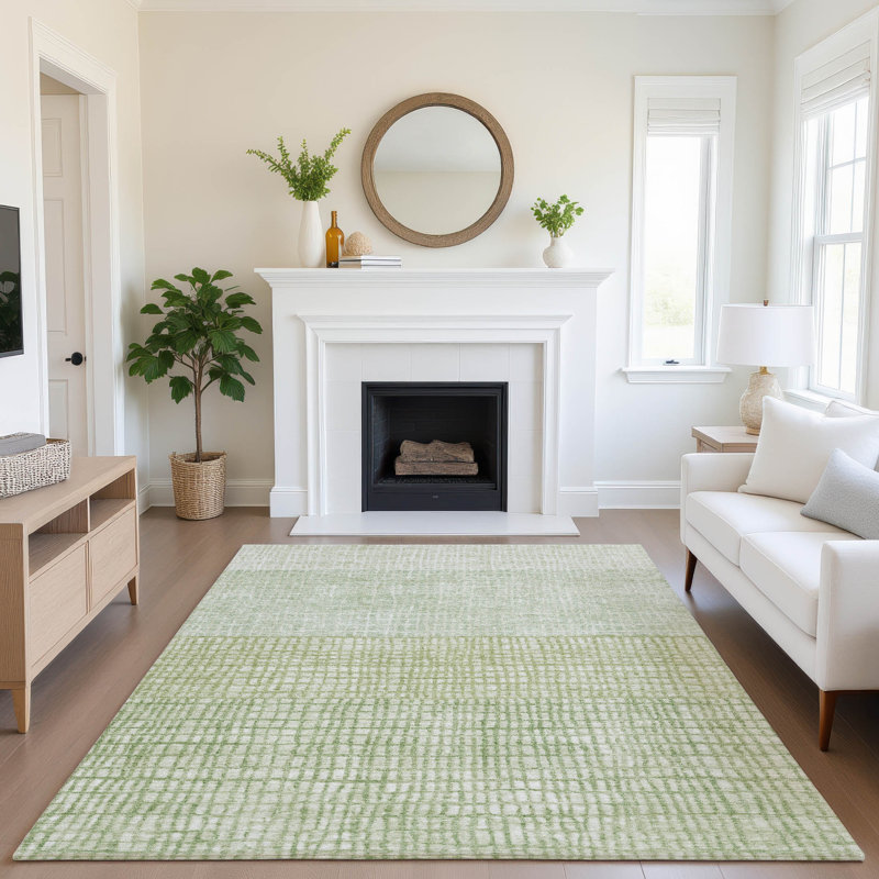 Tapis géométrique de qualité supérieure lavable à la machine Monnier AMF1831, Rectangle 10 pi x 14 pi