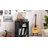 24-Inch Mid-Century Record Player Stand with Vinyl Storage, Display Shelf & Wire Management-102226647