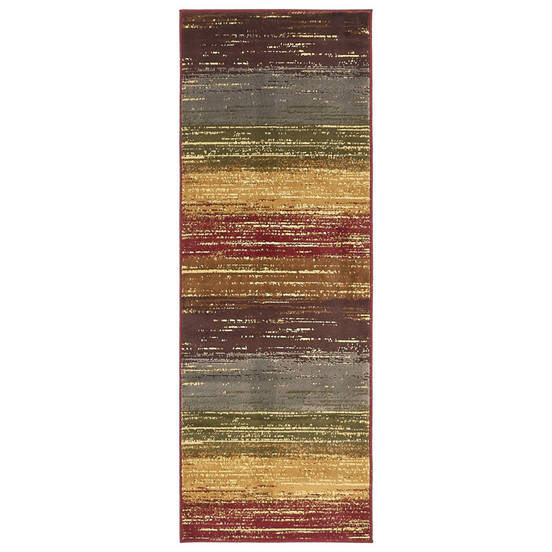 Ivetta Performance Abstract Indoor Rug, Runner 2'2" x 6'1"