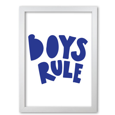 Boys Rule - Print