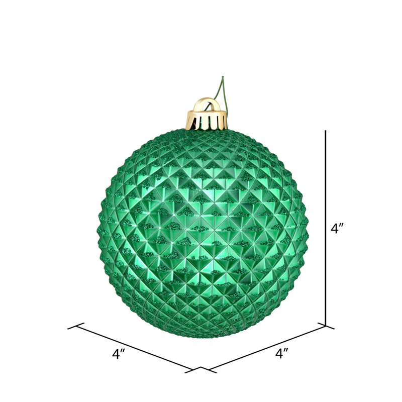 Ornement boule Durian Glitter, Écume de mer