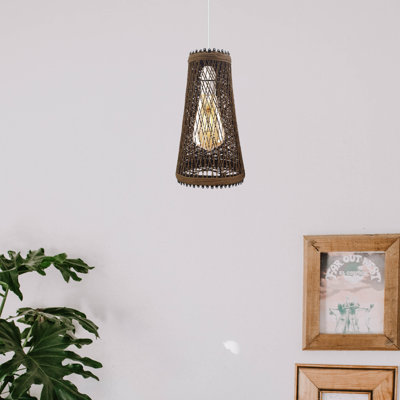 30 cm H Rectangle Chenille Lamp Shade ( Screw On )