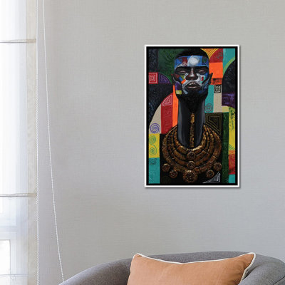 «King Vibes», reproduction d'art sur toile encadrée