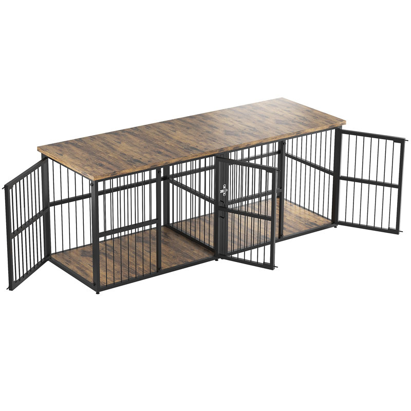 Meuble de 87 po avec 87 po pour chien