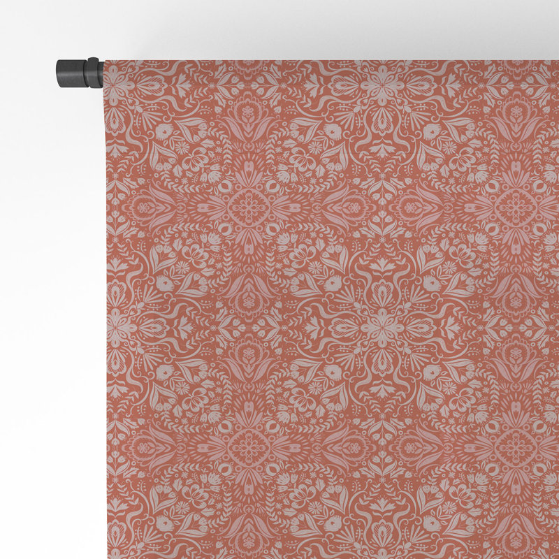 Panneau de rideau transparent Pimlada, 50 po x 96 po