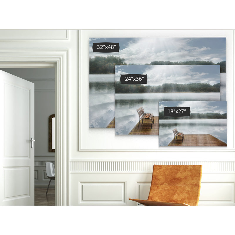 «One Moment in Time», reproduction de peinture acrylique, H 24 po x l 36 po x P 1,5 po, Toile tendue