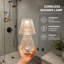 Lampe de douche étanche avec lampe sans fil rechargeable