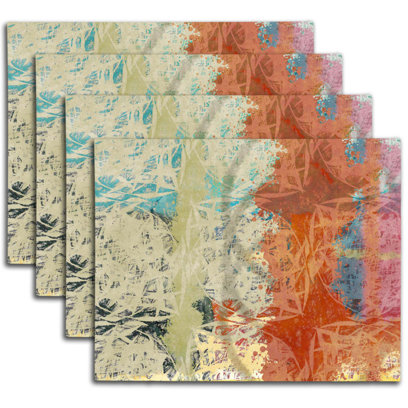 Napperon abstrait en polyester