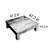 Vintage Solid Wood Low Coffee Table-1863367402