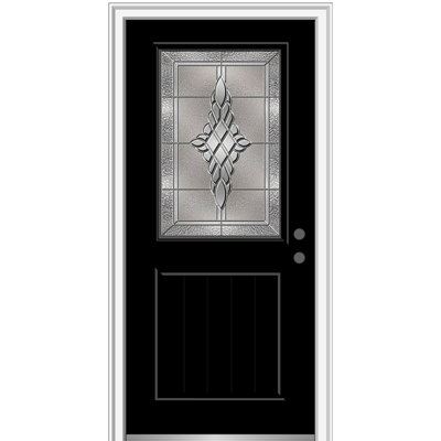Grace 80'' Fiberglass Front Entry Doors