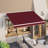AECOJOY Manual Retraction Slope Patio Awning-96123780-110916808-60225509