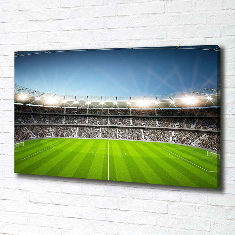 Stadium - Wrapped Canvas Print