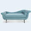 Chaise longue avec accoudoirs à volutes-129598897