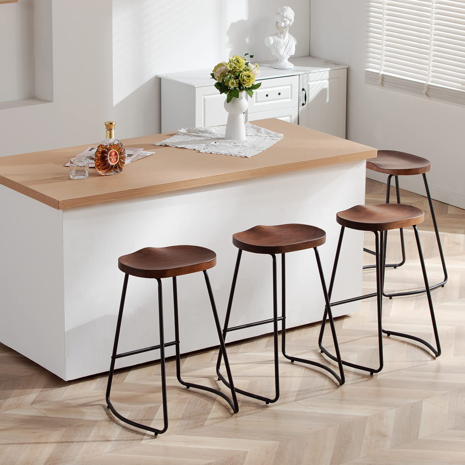 alazia-solid-wood-backless-