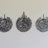 Set of 3 Metal Ayatul Kursi, Surah An-Nâs and Surah Al-Falaq Islamic Wall Art-104238985-104238987