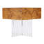 Table d'appoint carrée en acrylique l 20 po Clinesha