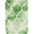 Coleman Hand Tufted Wool/Cotton Geometric Rug in Green/Ivory-16767659
