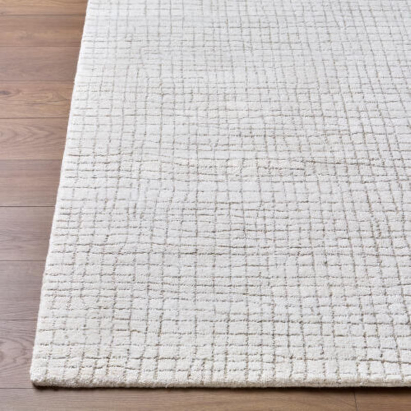 Schlemmer touffeté à la main, Rectangle 9' x 12'