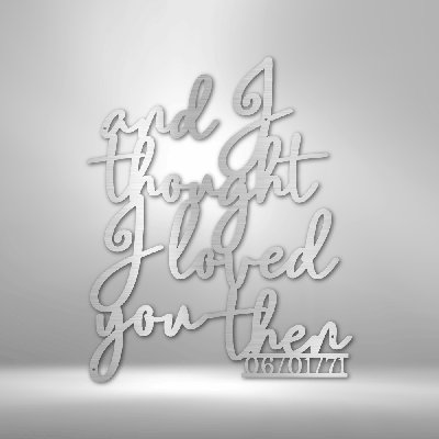 Ever Growing Love Steel Sign Laser Cut Powder Coated Home & Office Metal Wall Decor Multiple Sizes & Colors