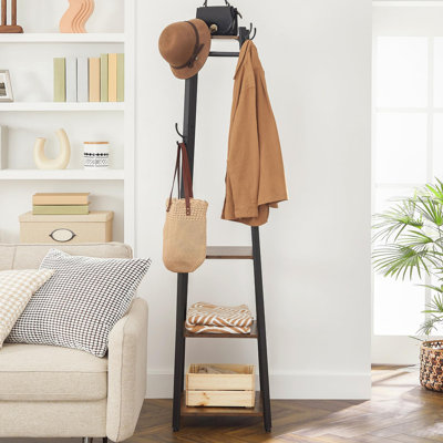 Baryram Metal Freestanding 8 - Hook Coat Rack