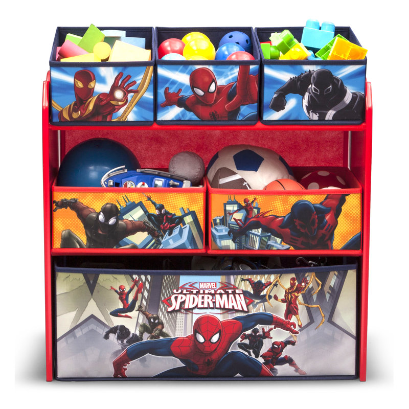 Spider-Man Toy Organizer with Bins