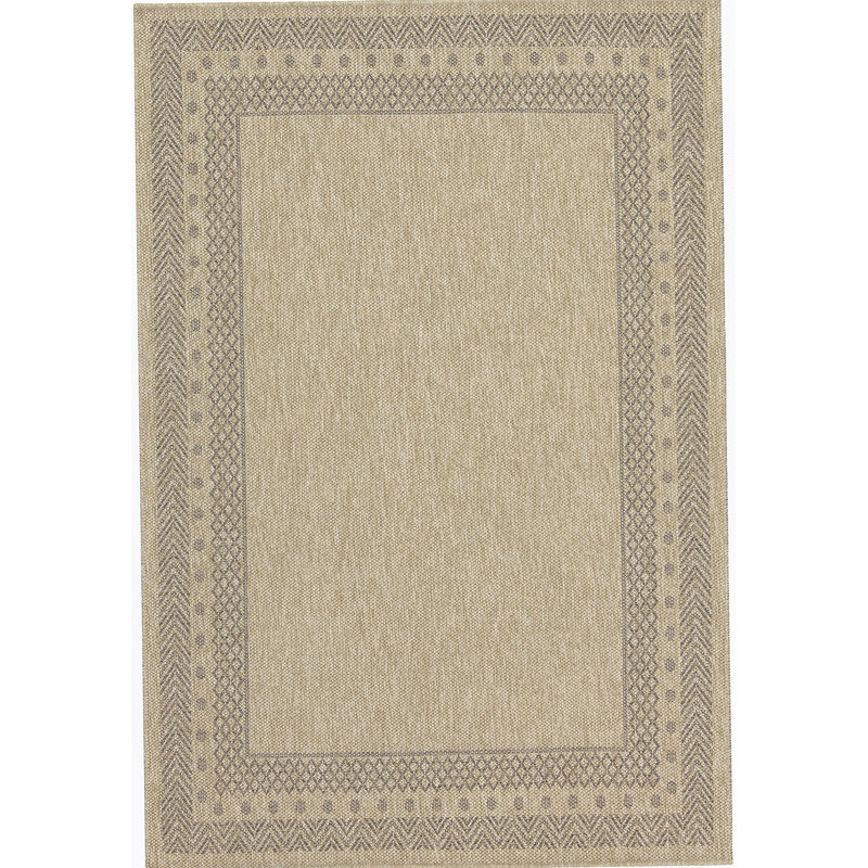 Tapis intérieur / extérieur Earth Mocha, Tapis de couloir 2 pi 7 po x 7 pi 3 po