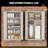 Achyut Garage Storage Cabinets ( 72'' H x 36'' W x 18'' D ), Metal Tool Cabinet with 4 Adjustable Shelves and Lockable doors-1813165632