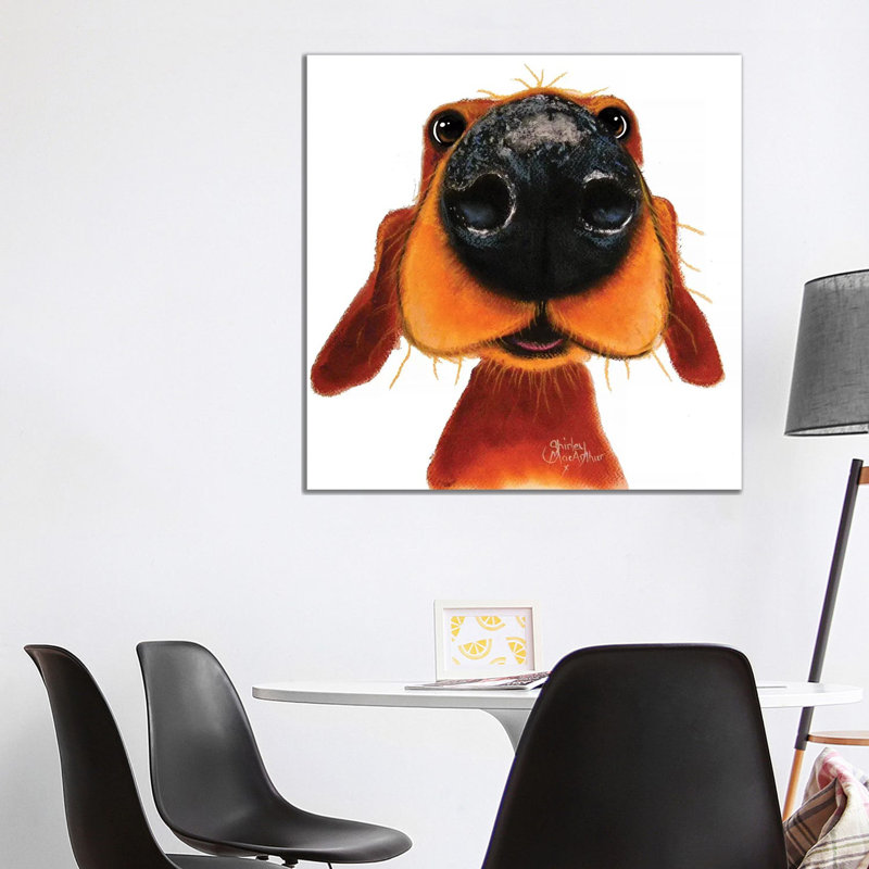 Nosey Nando by Shirley Macarthur - Gallery-Wrapped Canvas Giclée on Canvas, Canvas, 93.98 cm H x 93.98 cm W x 3.175 cm D