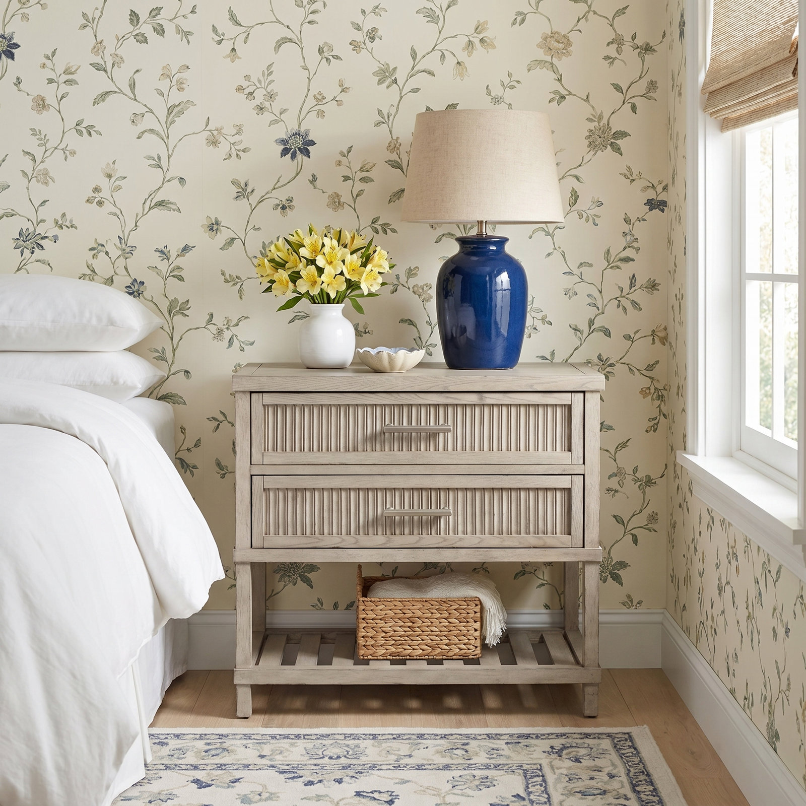 Nevis 2-Drawer Nightstand